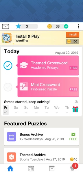 Daily Themed Crossword Puzzles - Download & Play on PC