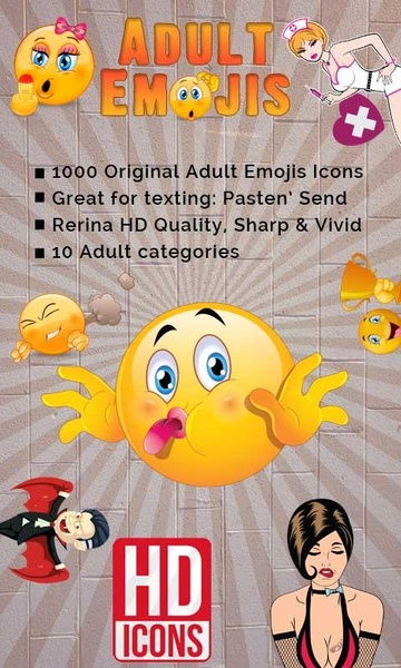 Adult Emojis & Dirty Emoticons - Preview 10