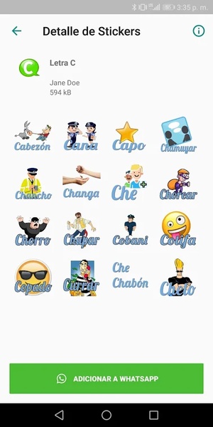 Stickers Argentinos para WhatsApp - WAStickerApps - Preview 3