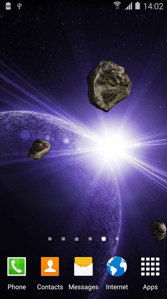 HD Space Live Wallpaper - Preview 4