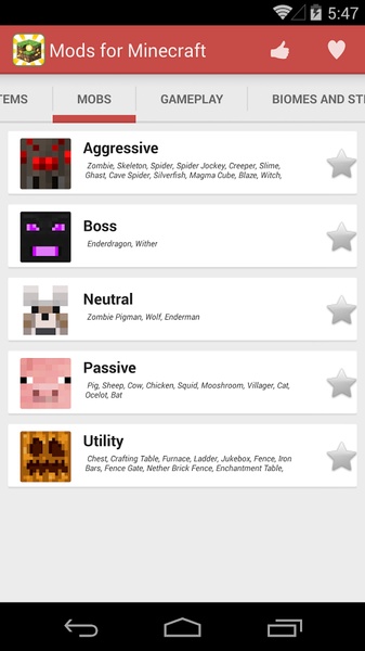 Mods for Minecraft - Preview 1