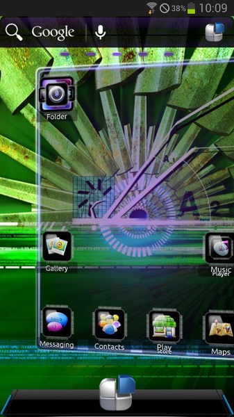 ADW Tech Theme - Preview 1