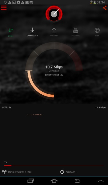 4Gmark 3G 4G speed test - Preview 3