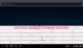 Pink Flowers GO Keyboard screenshot 8