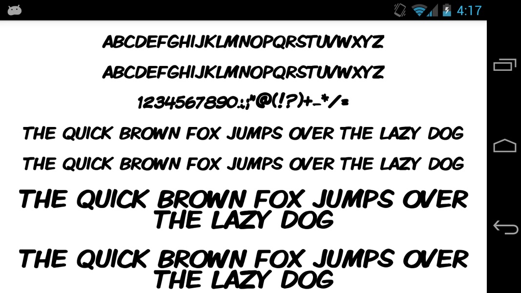 Clean Fonts 50 - Preview 2