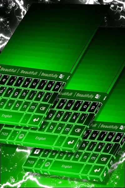 Neon Keyboard Go - Preview 5