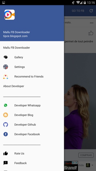 Mallu FB Downloader - Preview 1