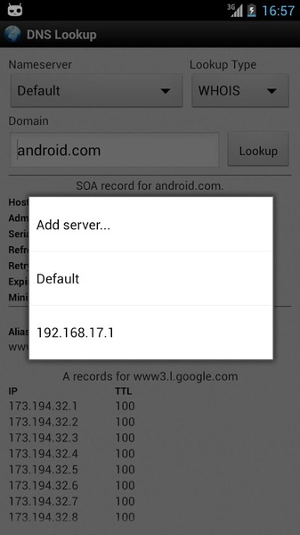 DNS Lookup - Preview 2