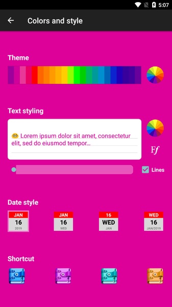 Diary with lock - Preview 4