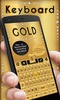 Gold Luxury Go Keyboard Theme screenshot 3
