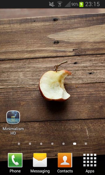 Minimalism HD Free Live Wallpaper - Preview 1