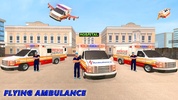 Flying Ambulance Rescue Game screenshot 2