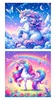 Unicorn Glitter Coloring Pages screenshot 3