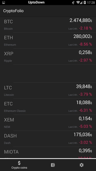 CryptoFolio - Preview 1