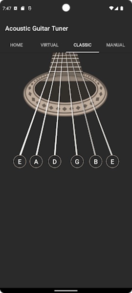 Acoustic Guitar Tuner for Android Download the APK from Uptodown