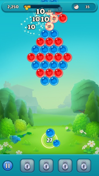 Jogo Happy Bubble Bobble Puzzle versão móvel andróide iOS apk