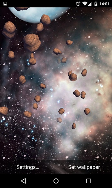 Asteroids 3D Live Wallpaper HD - Preview 6