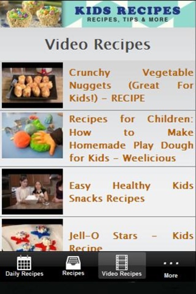 Kids Recipes - Preview 2