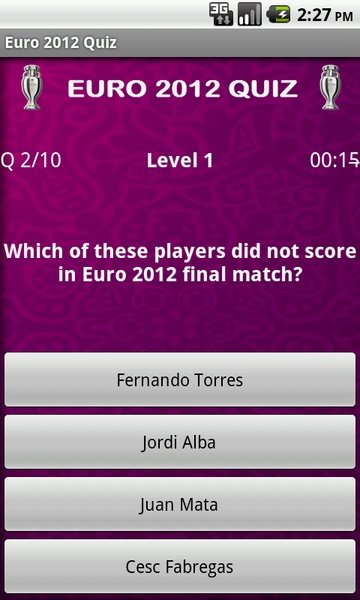 Euro 2012 Quiz - Preview 5