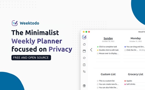 WeekToDo screenshot 3