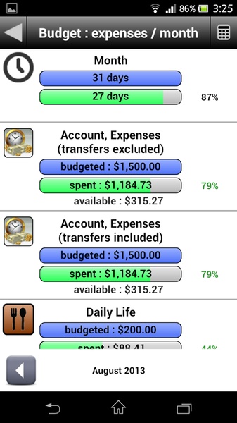 Visual Budget - Preview 4