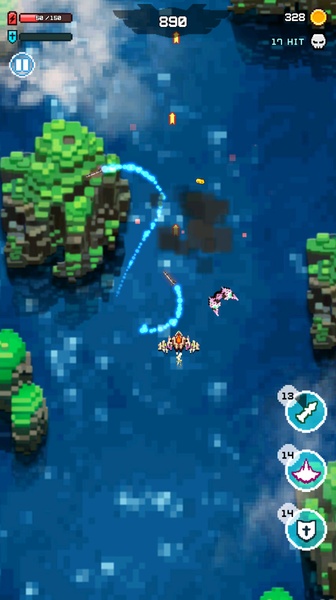 Captain Galaxy Pixel Shooter - Preview 3