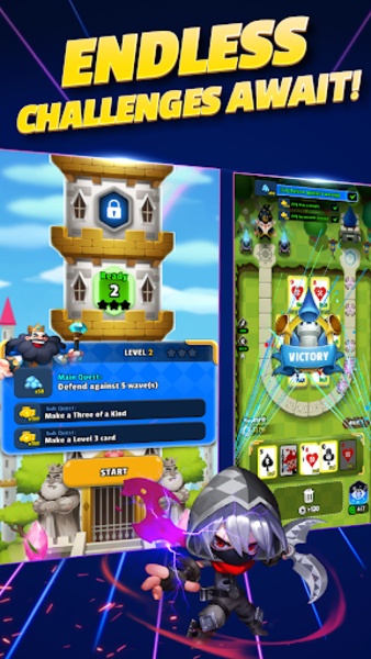 Poker Tower Defense - Preview 3
