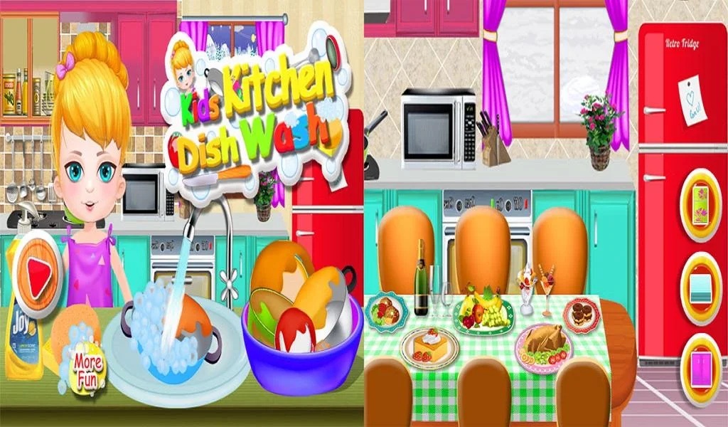 Kids Dish Wash - Preview 1