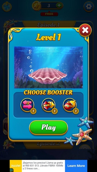 Ocean Splash Match-3 - Preview 3