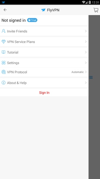 FlyVPN - Preview 2