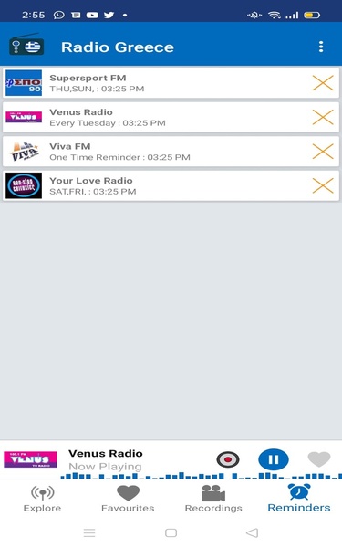Radio Greece by Nodem Technologies - Preview 4