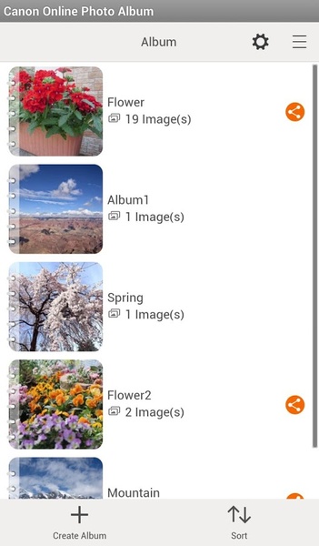 Canon Online Photo Album - Preview 2