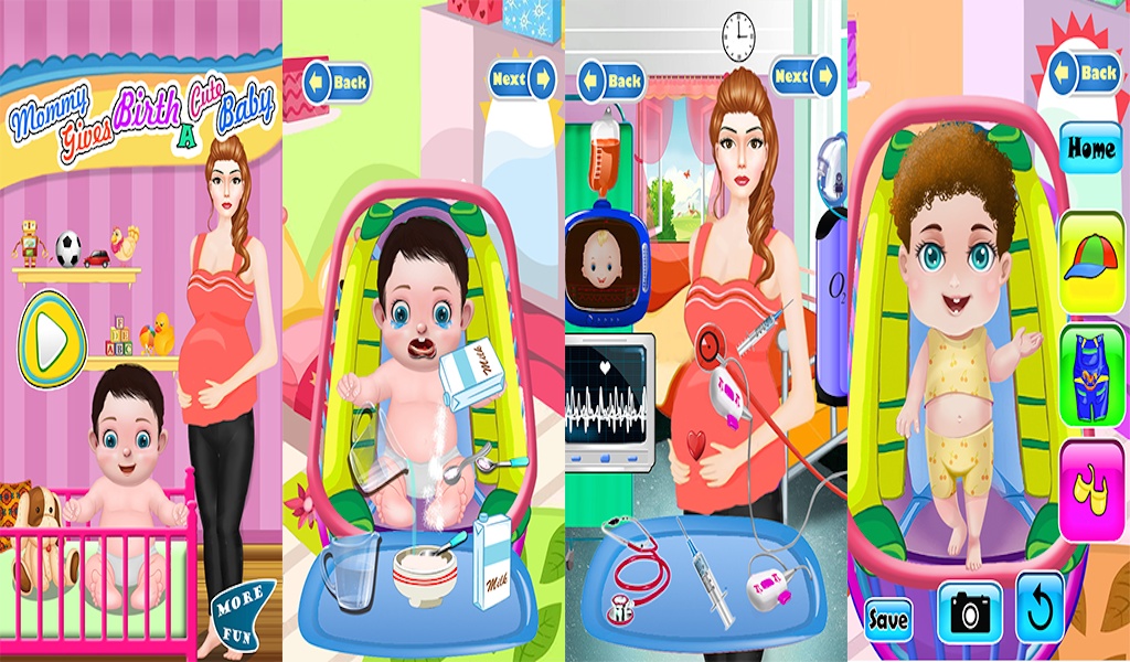 Mommy Gives Birth A Cute Baby - Preview 1