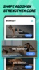 Abs and Core Workout at Home screenshot 8