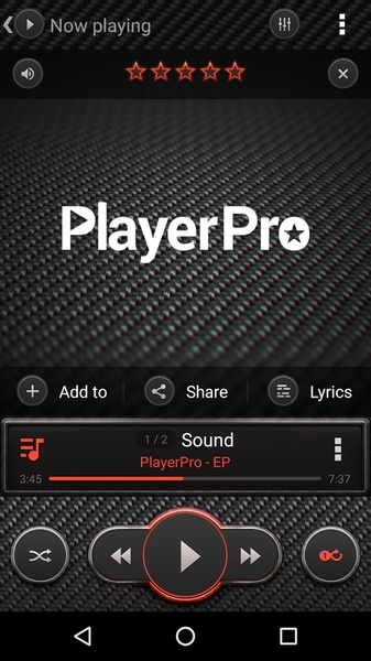 PlayerPro Carbon skin - Preview 7