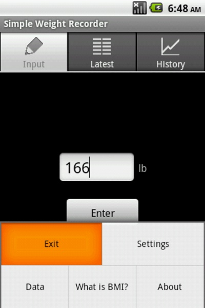 Simple Weight Recorder - Preview 2
