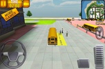 School Bus Pick Up Driving 3D screenshot 1