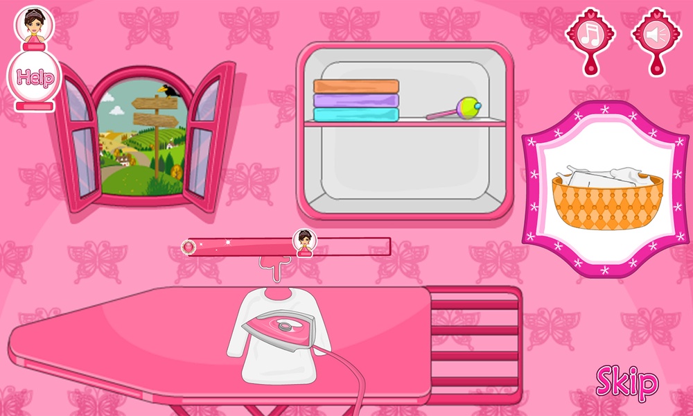 Ironing Princess Dresses - Preview 1