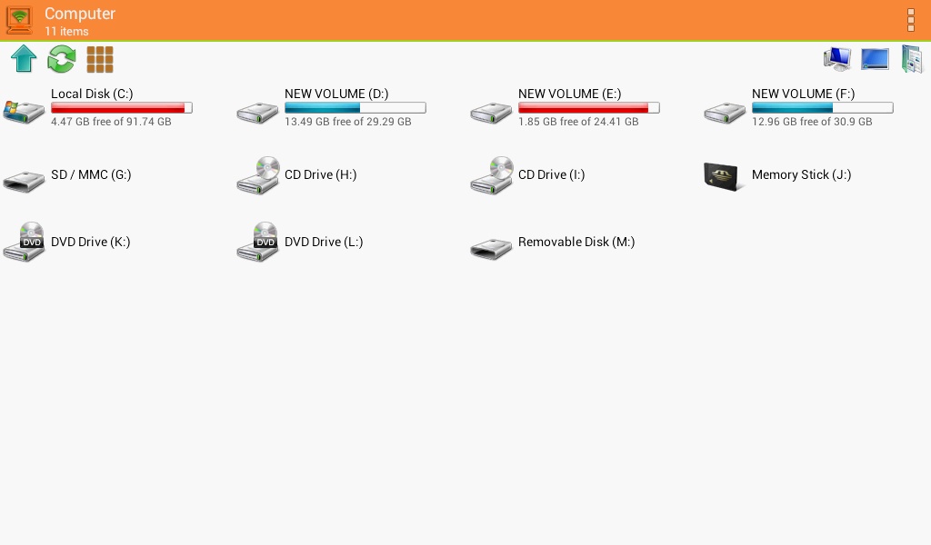 Wifi PC File Explorer - Preview 11