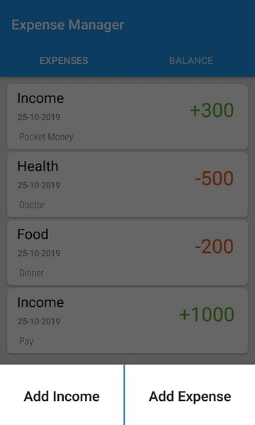 Easy Expense Manager - Preview 2