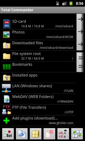TotalCmd-LAN (Windows shares) - Preview 2