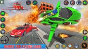 Flying Taxi Robot Game screenshot 4