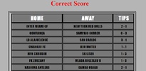 Fixed Correct score tips screenshot 5