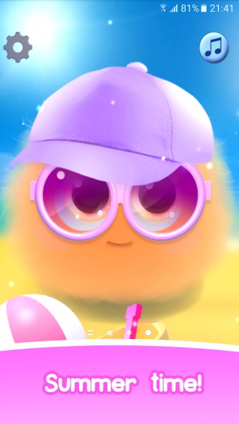 Fluffy Orange Live Wallpaper - Preview 2