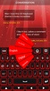 Red Keyboard Theme screenshot 15