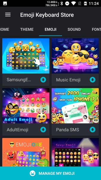 Teclado Emoji Keyboard Lite - Preview 3