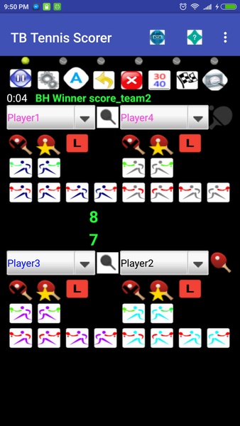 Table Tennis Scorer free - Preview 3