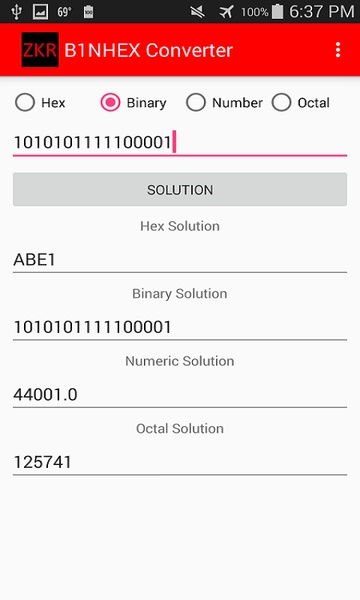 B1NHEX Converter - Preview 1