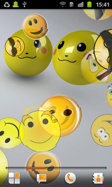 Smiley Live Wallpaper - Preview 5