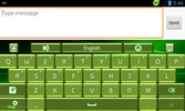GO Keyboard Green Candy Theme screenshot 4
